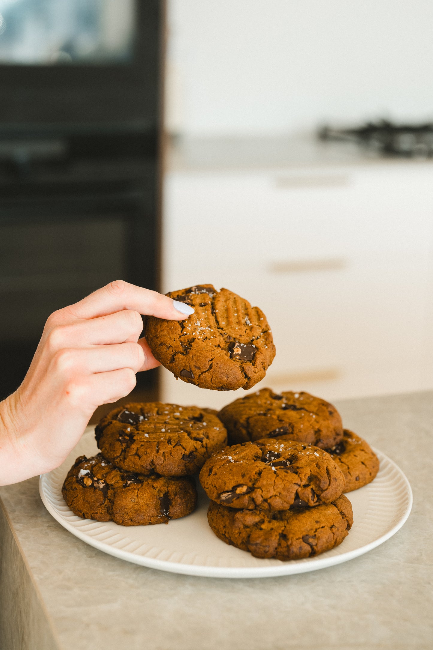 Vegan Choc Chunk Cookies